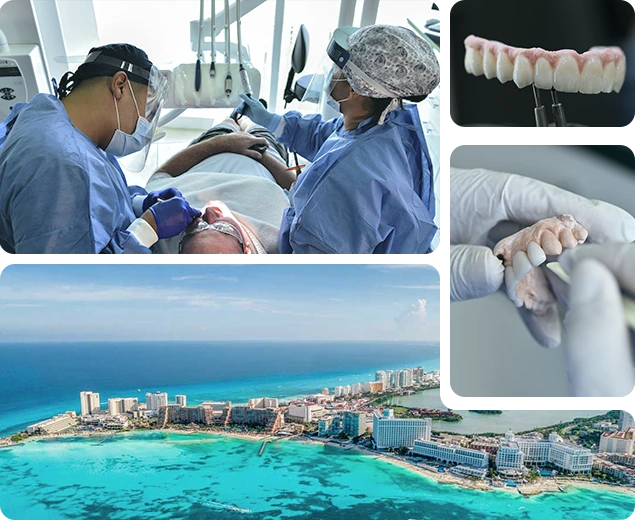 Getting snap on dentures in Mexico